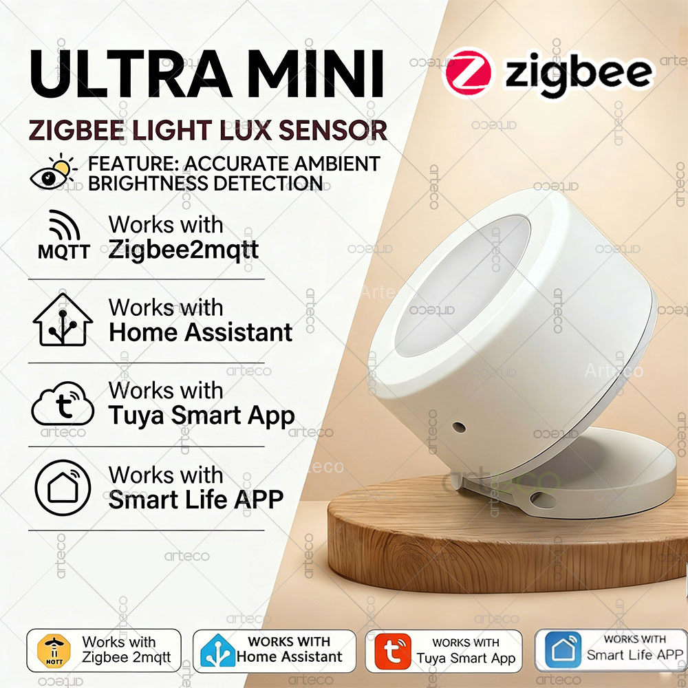 Home Automation Technology - 울트라 미니 지그비 광 센서 조도