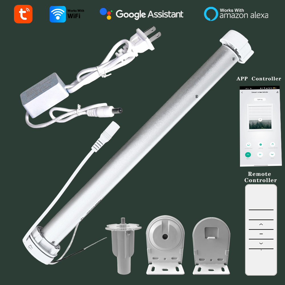 Home Automation Technology - 투야 WiFi 미니 모터라이즈 롤러 블라인드