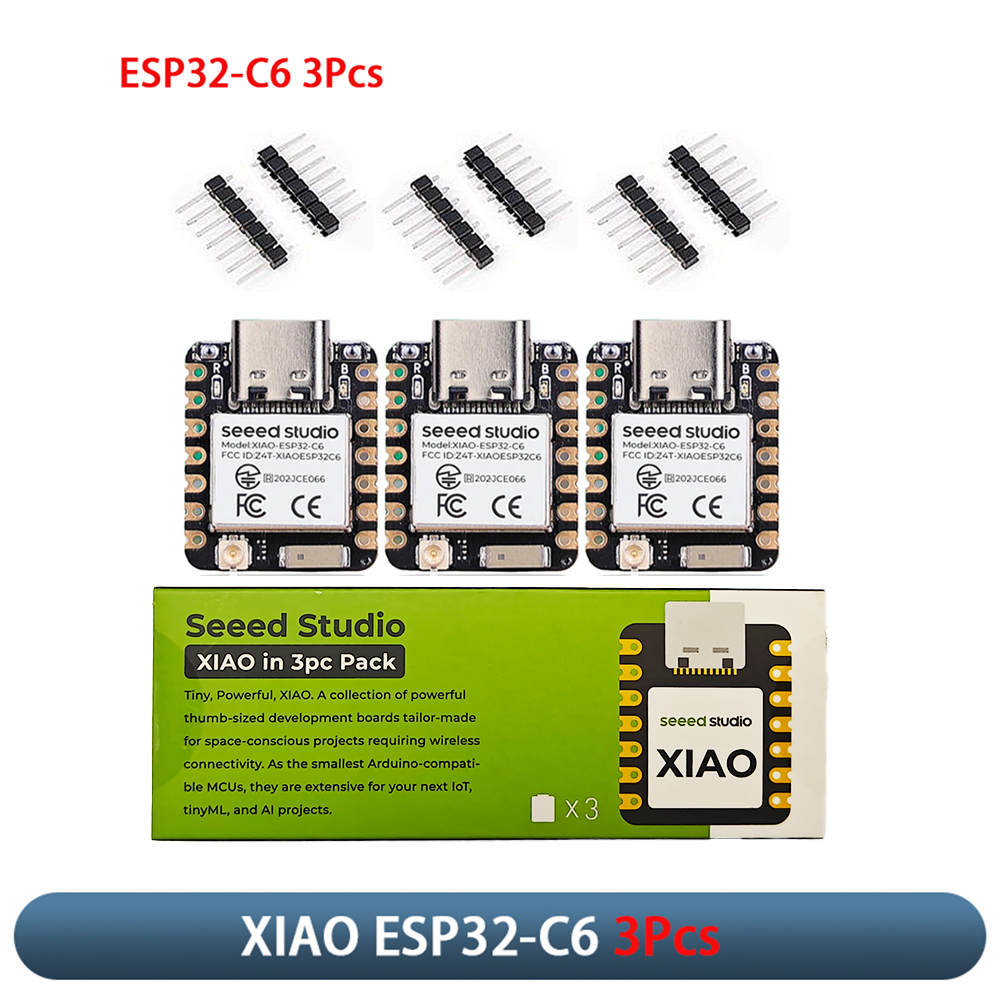 Home Automation Arduino - XIAO ESP32-C6 3Pcs 개발 보드 모듈