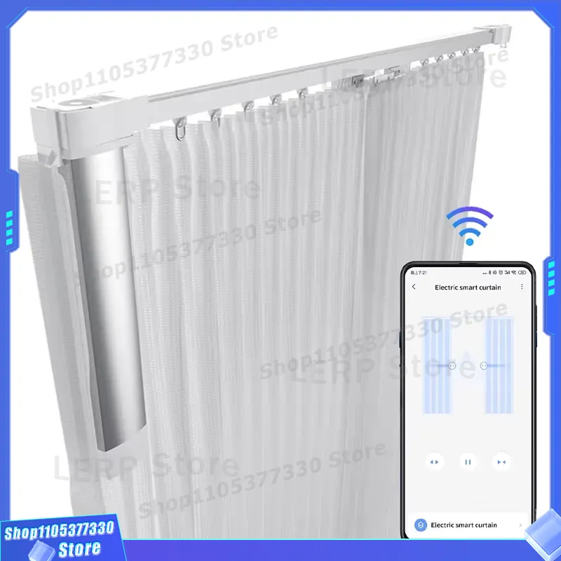 Home Automation System Design - 스마트 전동 커튼 트랙 모터라이즈드 레일