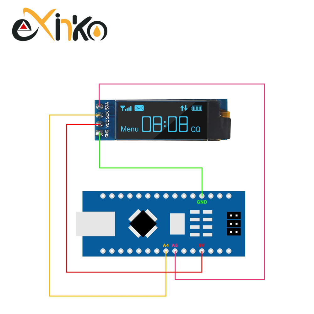 1-10pcs 0.91 인치 OLED 디스플레이 모듈  - Home Automation Arduino 리뷰 및 가격