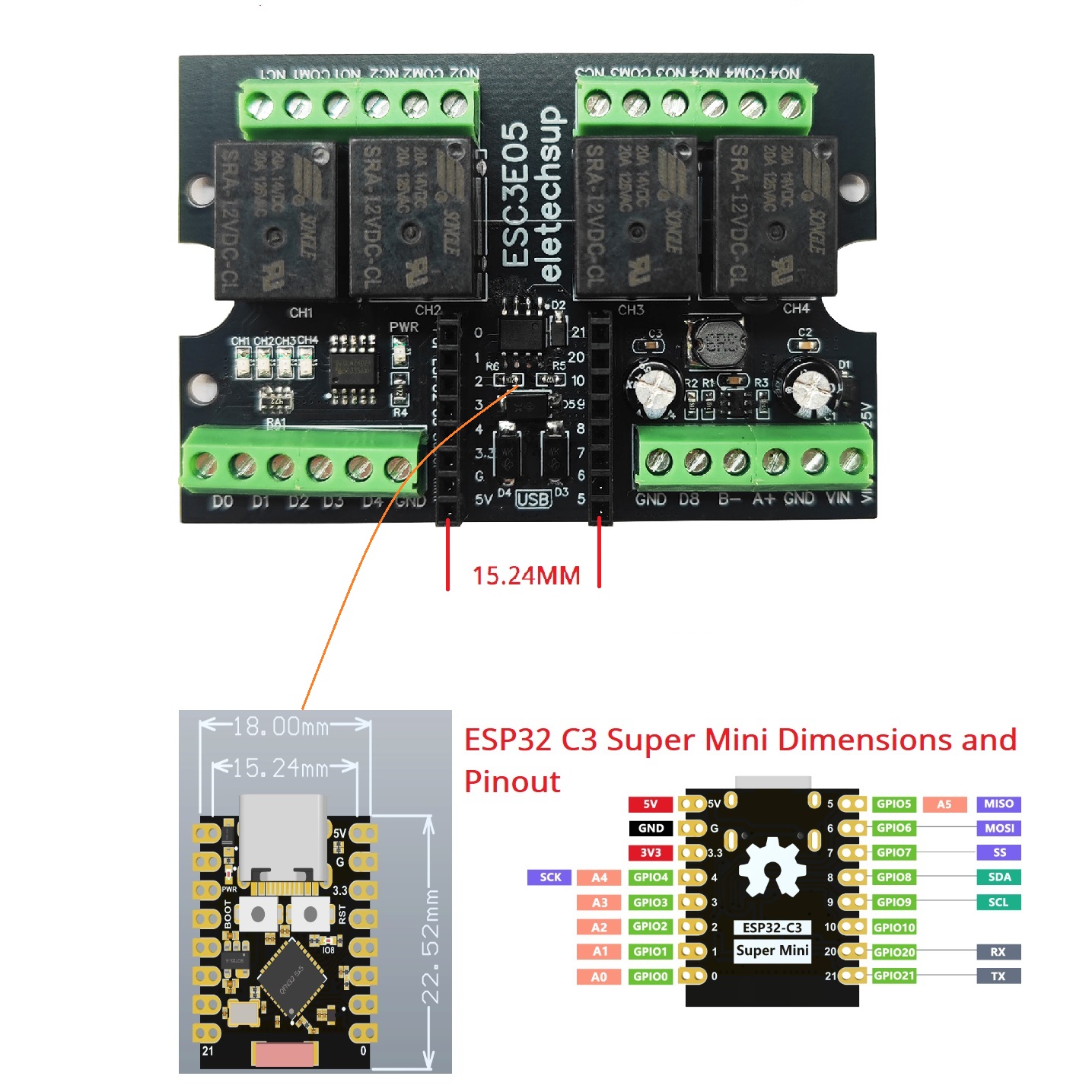 최고의 ESP32 C3 릴레이 모듈 4채널 절연형 RS - Home Automation With Arduino 리뷰 및 가격