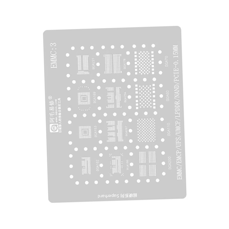 AMAOE EMMC3 BGA Reballing 스텐실  - Tasmota Flash Tool 리뷰 및 가격