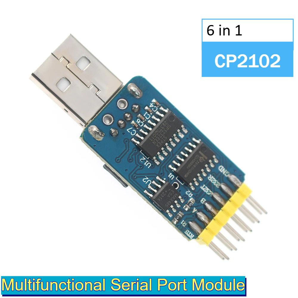 6 in 1 USB 직렬 어댑터 CP2102 USB-T - Level Shifter 3.3V 리뷰 및 가격