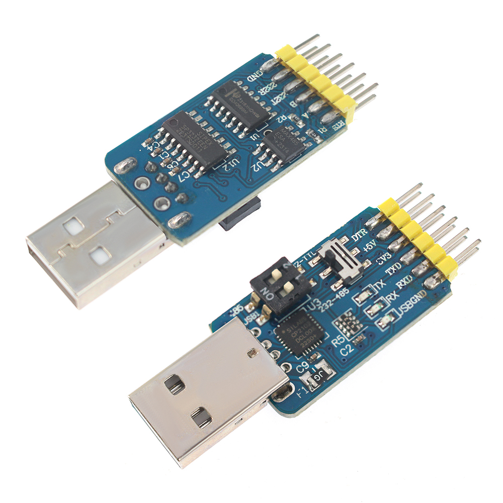 6 in 1 USB 직렬 어댑터 CP2102 USB-T - Level Shifter 3.3V 리뷰 및 가격