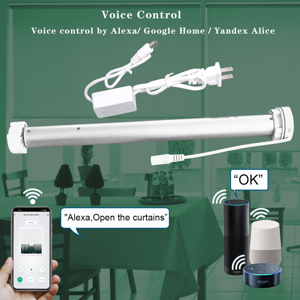 투야 WiFi 미니 모터라이즈 롤러 블라인드 모터 스마 - Home Automation Technology 리뷰 및 가격