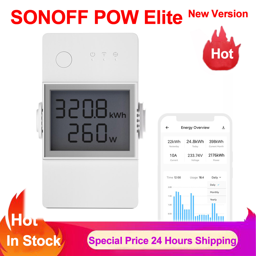 SONOFF POW Elite 스마트 전력 측정 스위치 - Sonoff Basic Switch 리뷰 및 가격