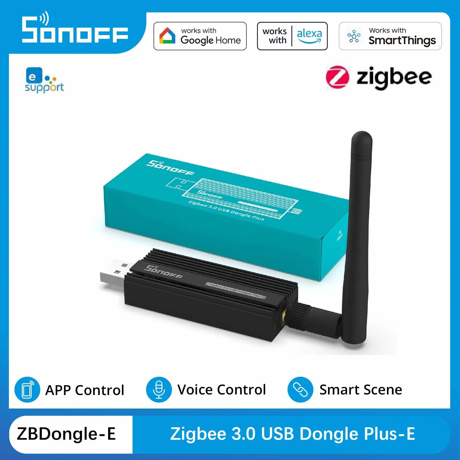 Sonoff Zigbee 3.0 USB 동글 플러스 Z - Zigbee Coordinator Stick 리뷰 및 가격