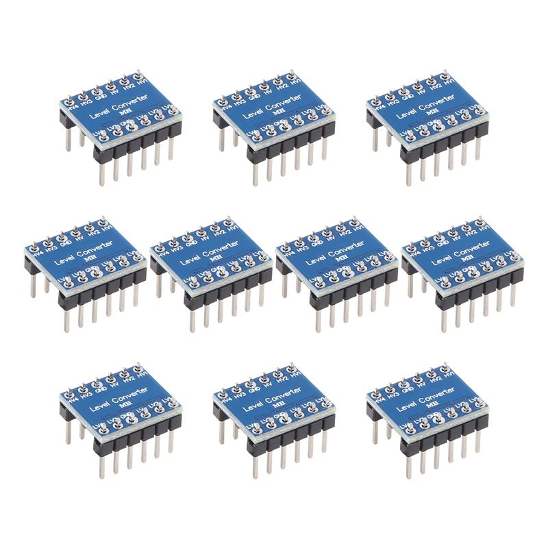 FULL-10개입 4채널 IIC I2C 로직 레벨 컨버 - Level Shifter 3.3V 리뷰 및 가격