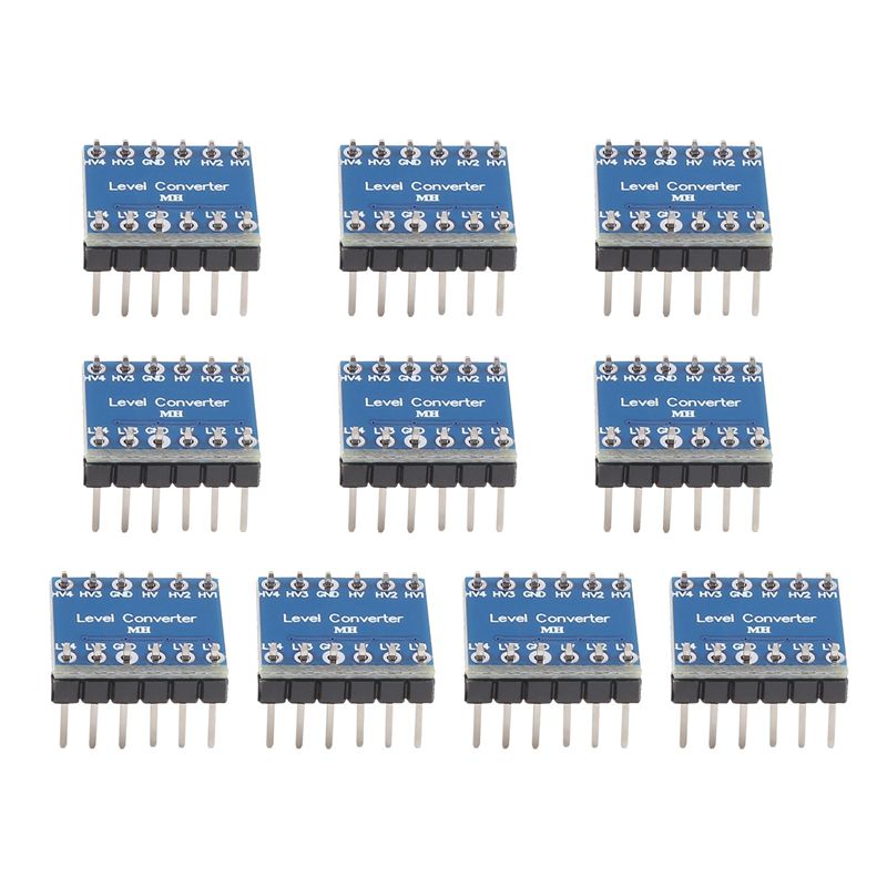 FULL-10개입 4채널 IIC I2C 로직 레벨 컨버 - Level Shifter 3.3V 리뷰 및 가격
