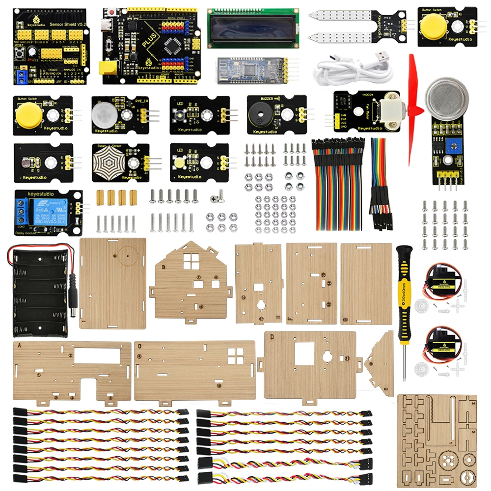 핫 세일 스마트 홈 스타터 키트 자동화 프로젝트 우든  - Home Automation With Arduino 리뷰 및 가격