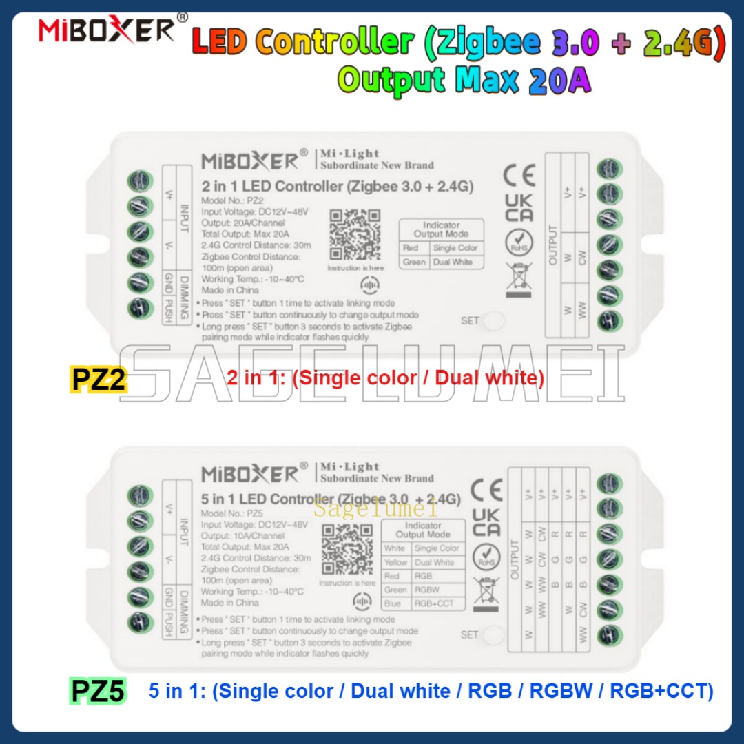 2IN1-PZ2/ 5IN1-PZ5 Miboxer DC1 - Zigbee Coordinator Stick 리뷰 및 가격