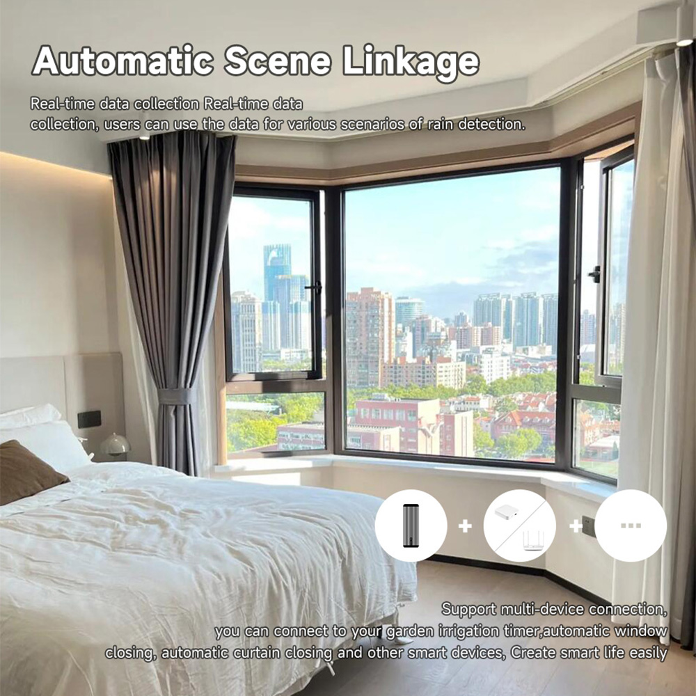 Tuya ZigBee 레인 센서 Tuya 레인 감지 센 - Home Automation Technology 리뷰 및 가격
