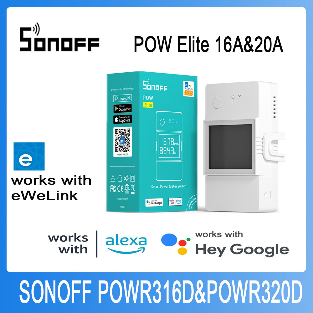 SONOFF Pow Elite 전력계 Wifi 16A  - Sonoff Basic Switch 리뷰 및 가격