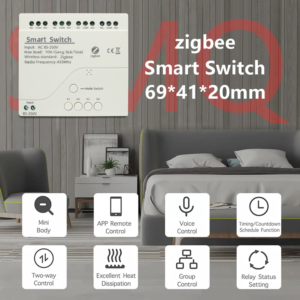 지그비 스마트 스위치 와이파이 릴레이 모듈 홈 자동화  - Home Automation Technology 리뷰 및 가격