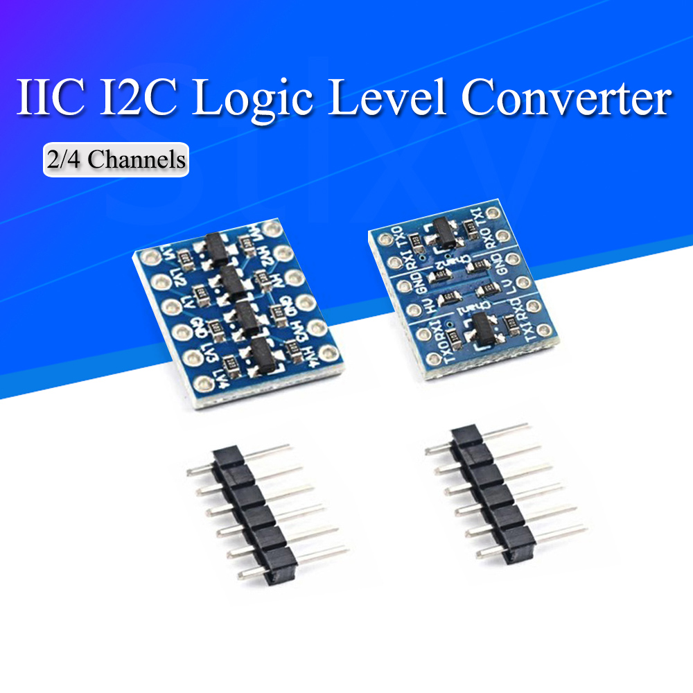 2/4 채널 IIC I2C 로직 레벨 컨버터, 양방향  - Level Shifter 3.3V 리뷰 및 가격